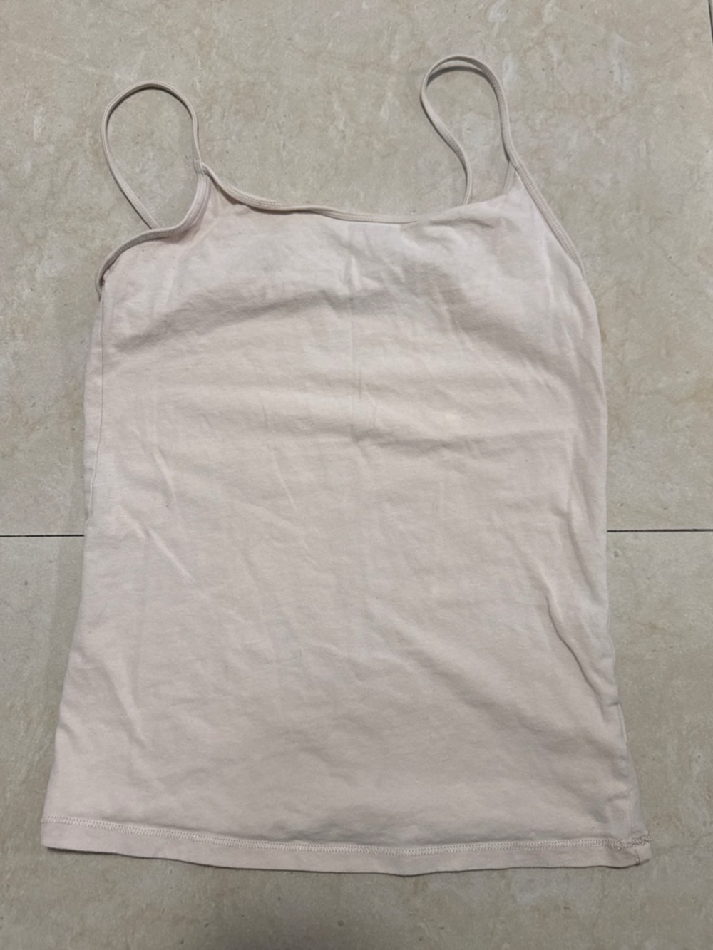 Aeropostale Light Cream Spaghetti Strap Cami